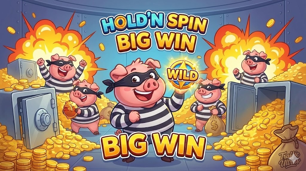 Piggy Heist от Play’n GO — игровой автомат с сейфом, Hold’n Spin и системой риска
