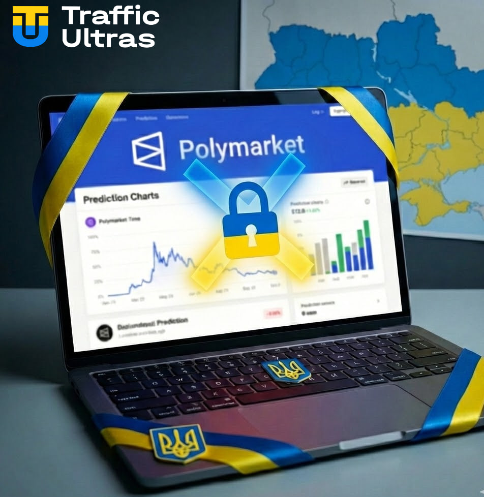 Блокування Polymarket в Україні: доступ до сайту закрито провайдерами