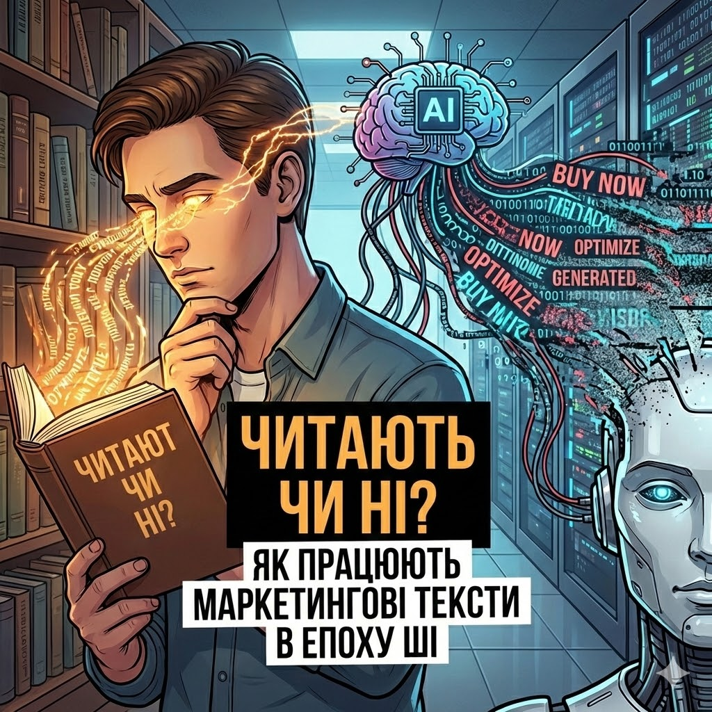 Маркетингові тексти та психологія сприйняття в арбітражі трафіку з використанням ШІ