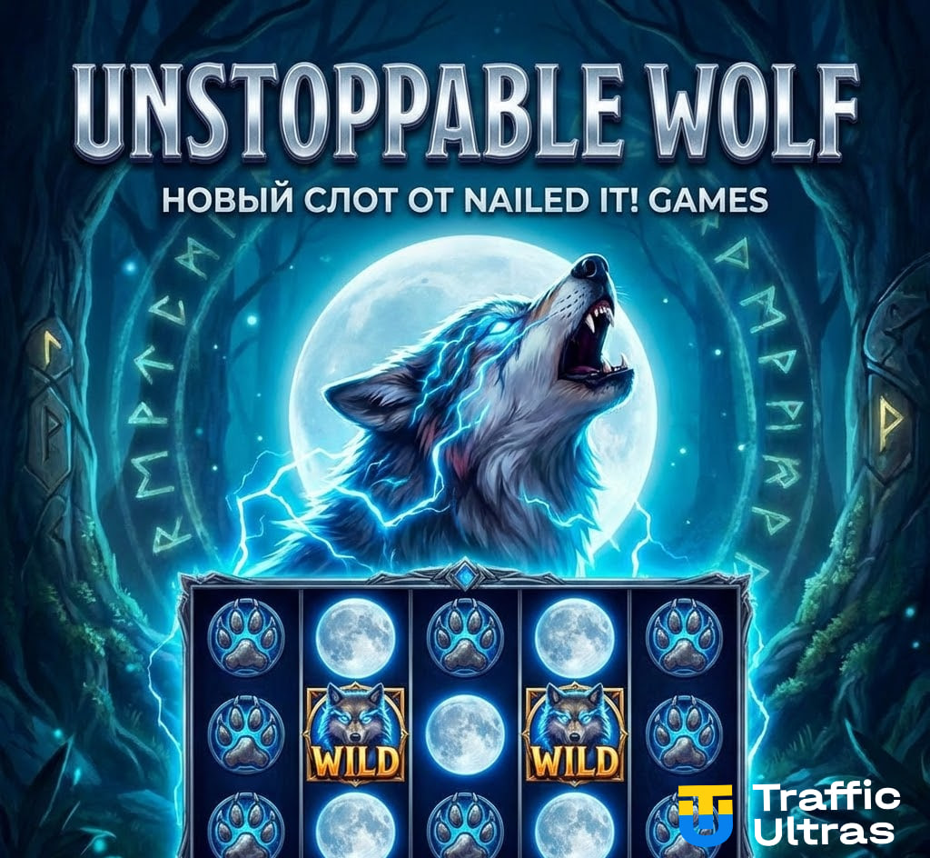  Слот Unstoppable Wolf от Nailed It! Games с темой дикой природы и волков