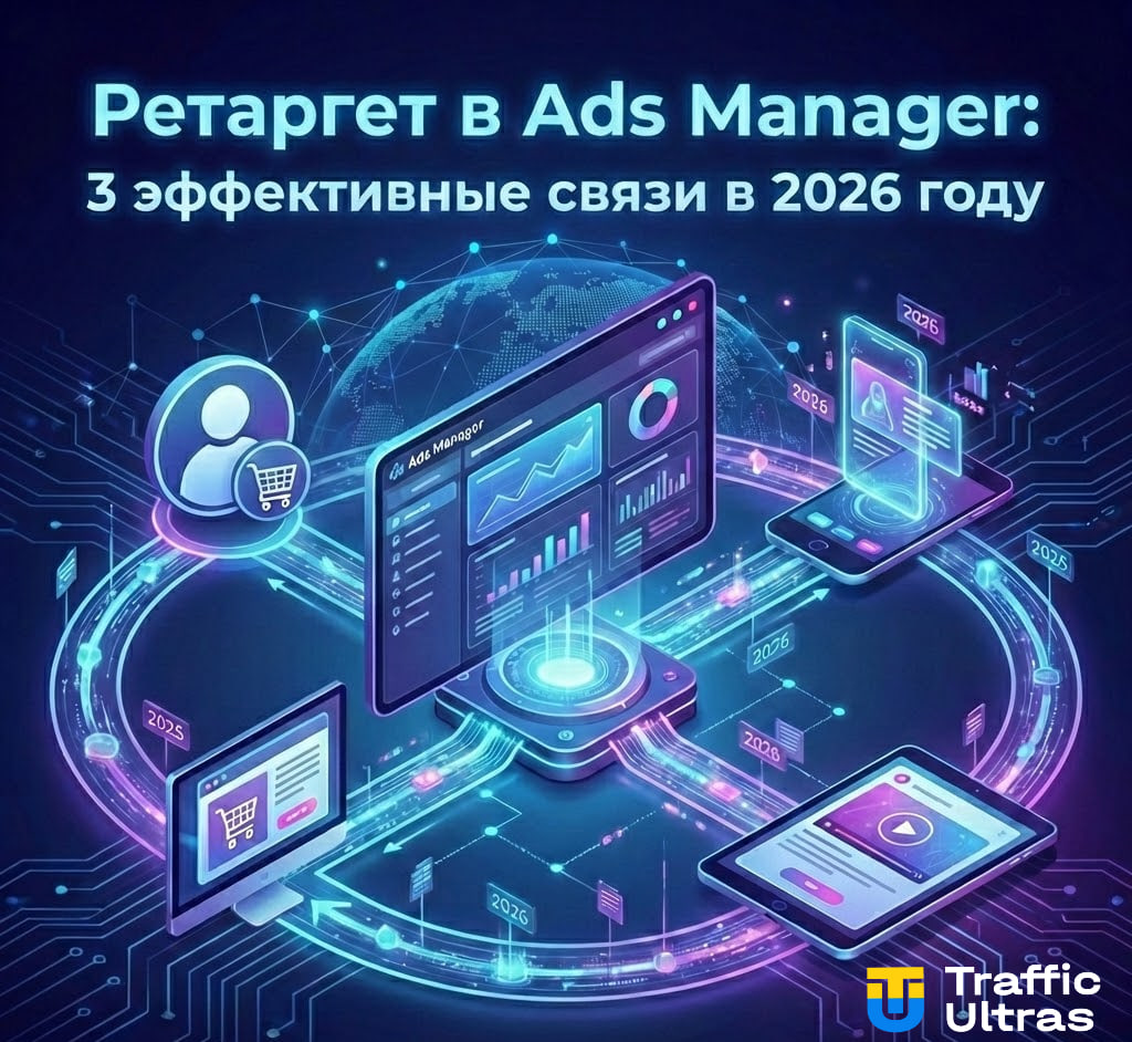 Ретаргетинг Meta Ads Manager 2026: схема эффективных связей для арбитража трафика