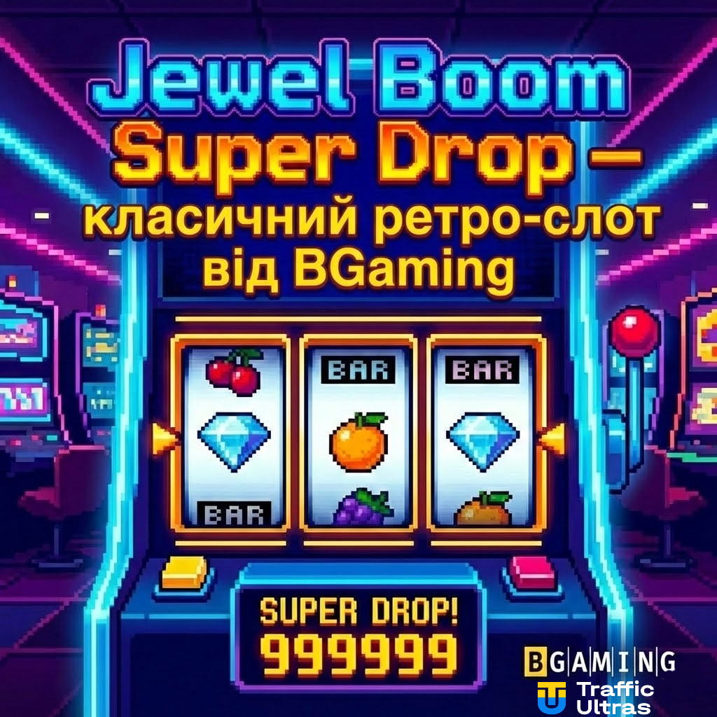 Скріншот слота Jewel Boom Super Drop від BGaming із символами Collector і Diamond