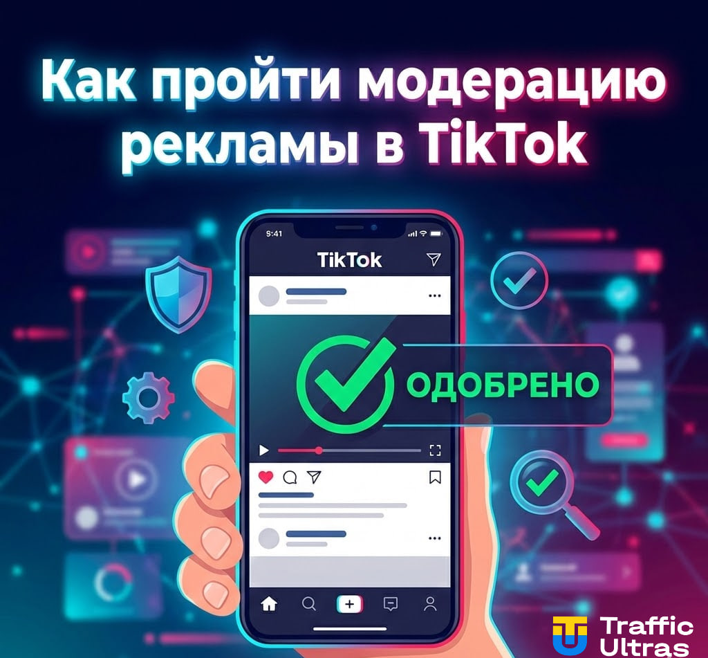 Модерация рекламы TikTok в 2026 году — схема проверки объявлений