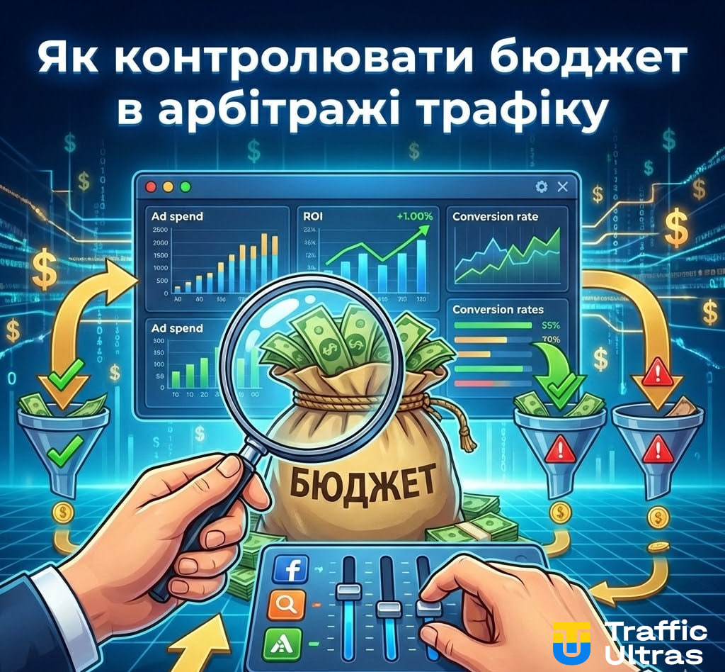 Контроль бюджету в арбітражі трафіку та оптимізація витрат