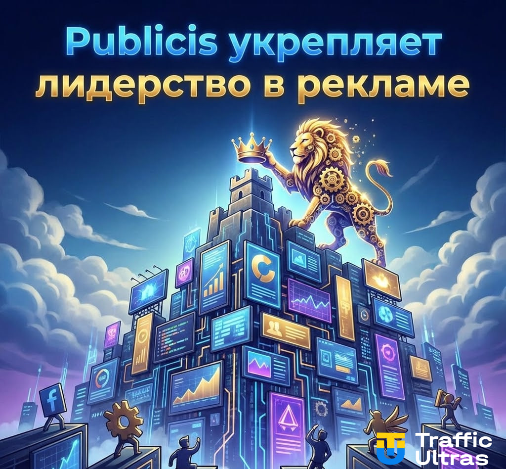 Publicis Groupe усиливает позиции на рекламном рынке, обгоняя WPP за счёт AI и цифровых технологий