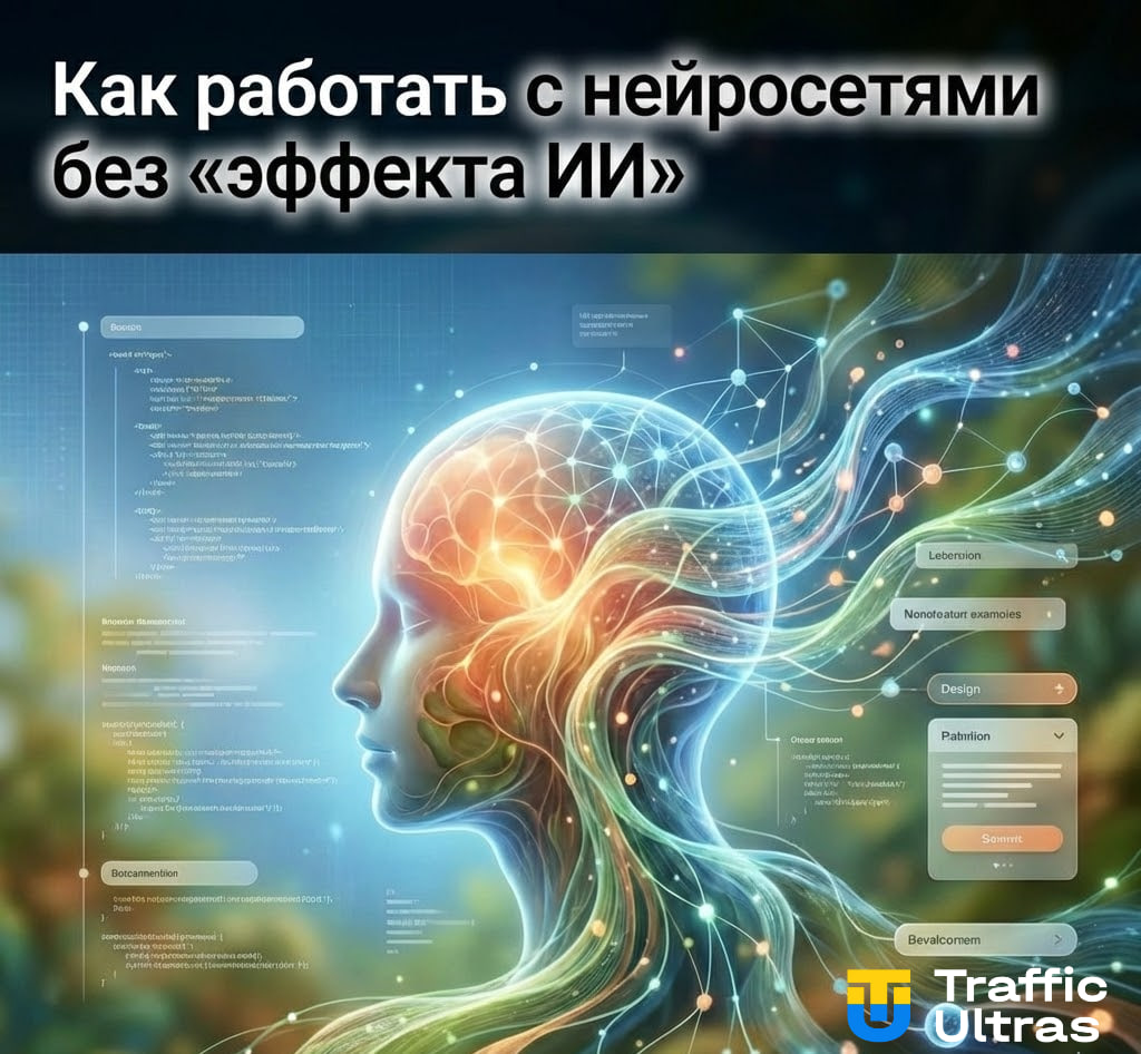 Работа медиабайера с AI-креативами и текстами в арбитраже трафика без шаблонности
