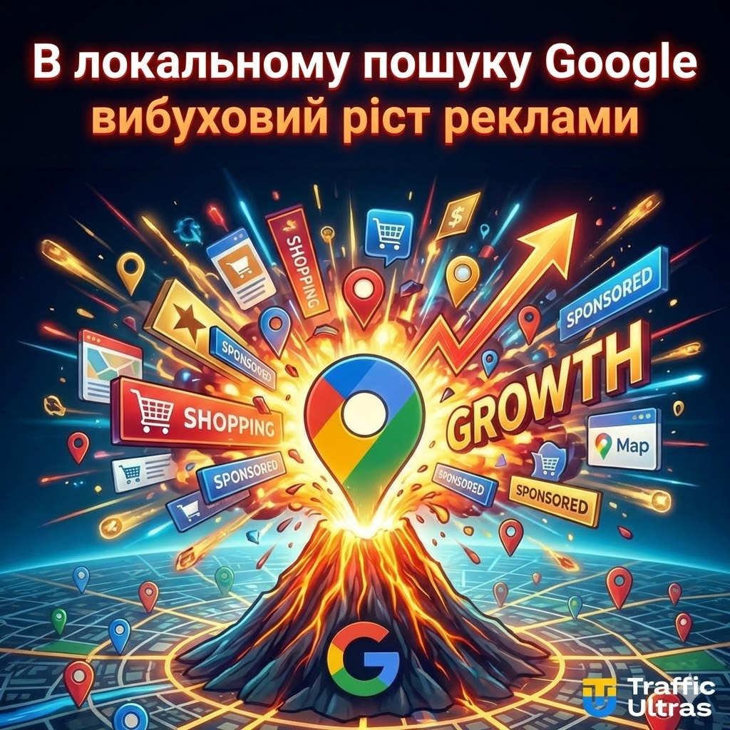 Зріст платних оголошень у локальному пошуку Google, Local Pack Ads 2026, маркетинг та PPC стратегії