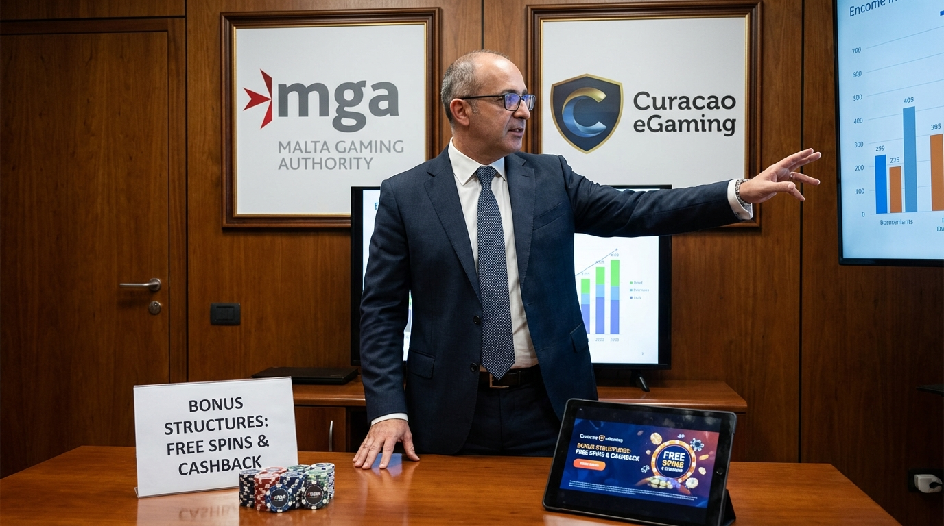 Експерт з iGaming пояснює бонуси та ліцензії казино з логотипами MGA і Кюрасао