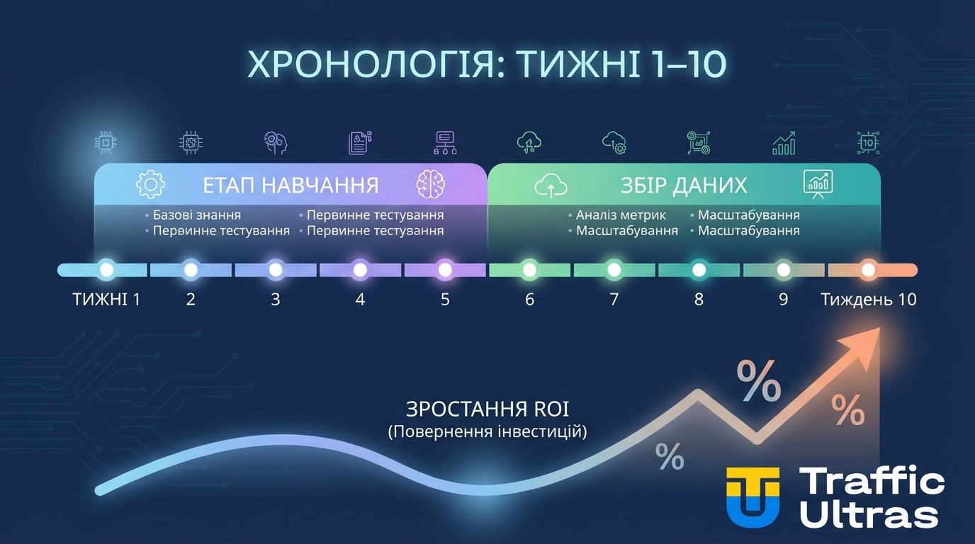Період виходу LinkedIn Ads в окупність