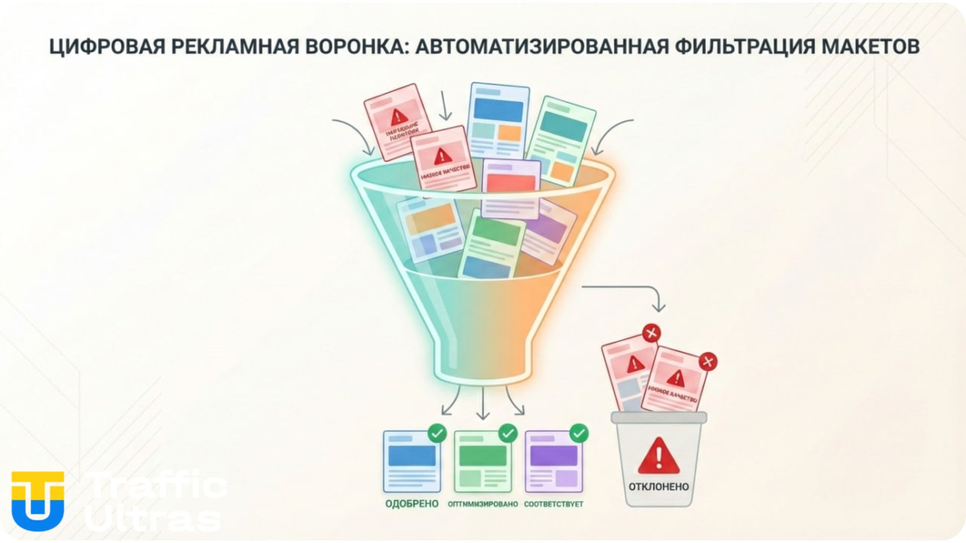 Модерация и комплаенс рекламных креативов в гемблинге.