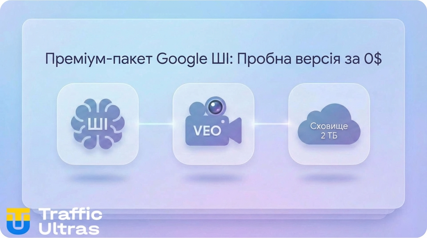 Безкоштовний пакет Google AI Premium: Gemini 1.5 Pro та Veo.