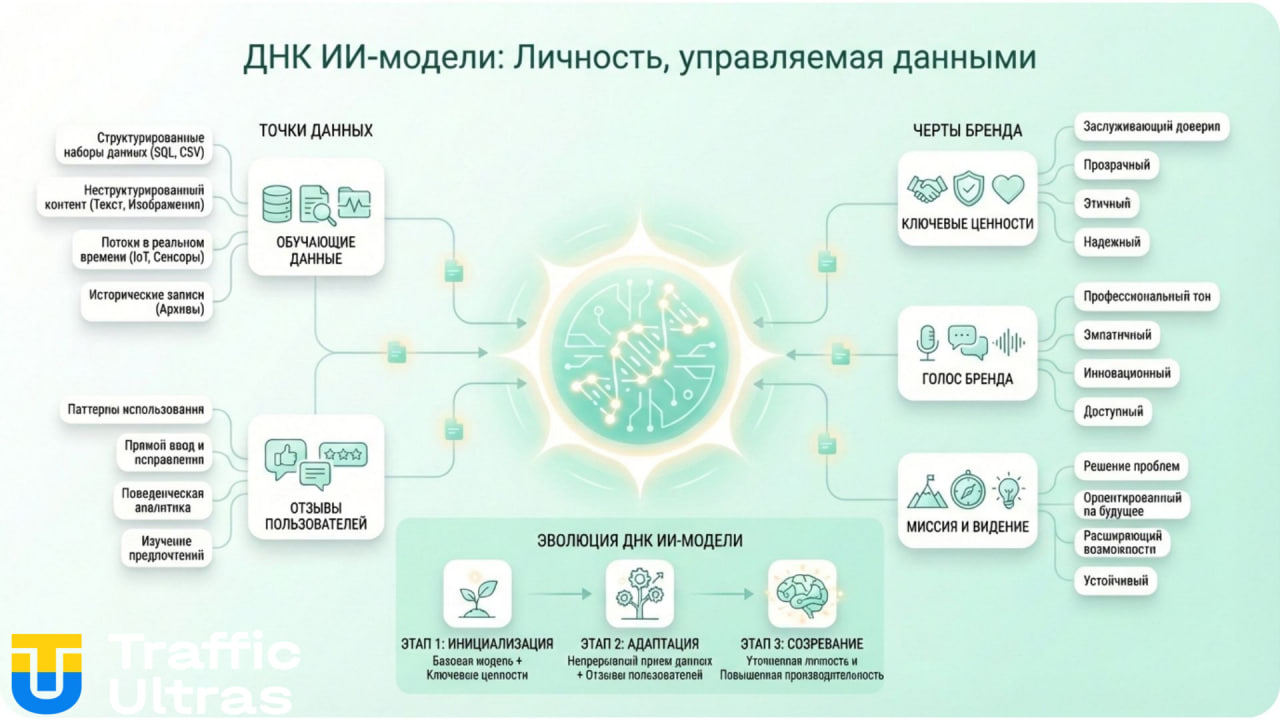  Процесс создания виртуальной модели в ИИ-агентстве.