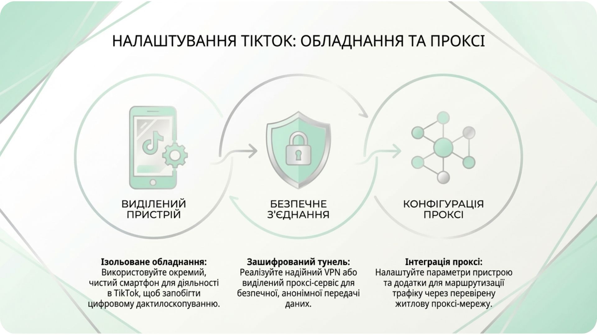  Метрики успішного прогріву акаунта та тригери блокування.