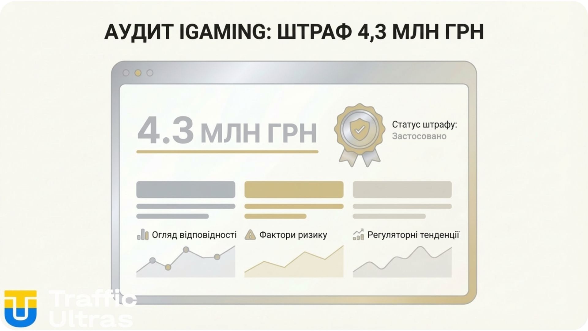 Інфографіка штрафу Slotoking за порушення ліцензії PlayCity.