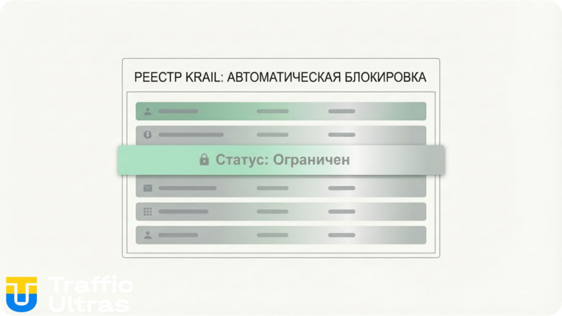 Реестр лиц с ограниченным доступом к казино КРАИЛ.