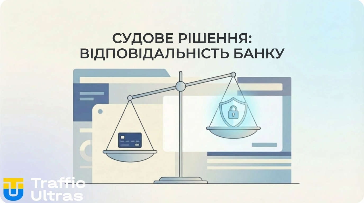 Юридичний прецедент Україна 2026: захист клієнта банку від фроду.