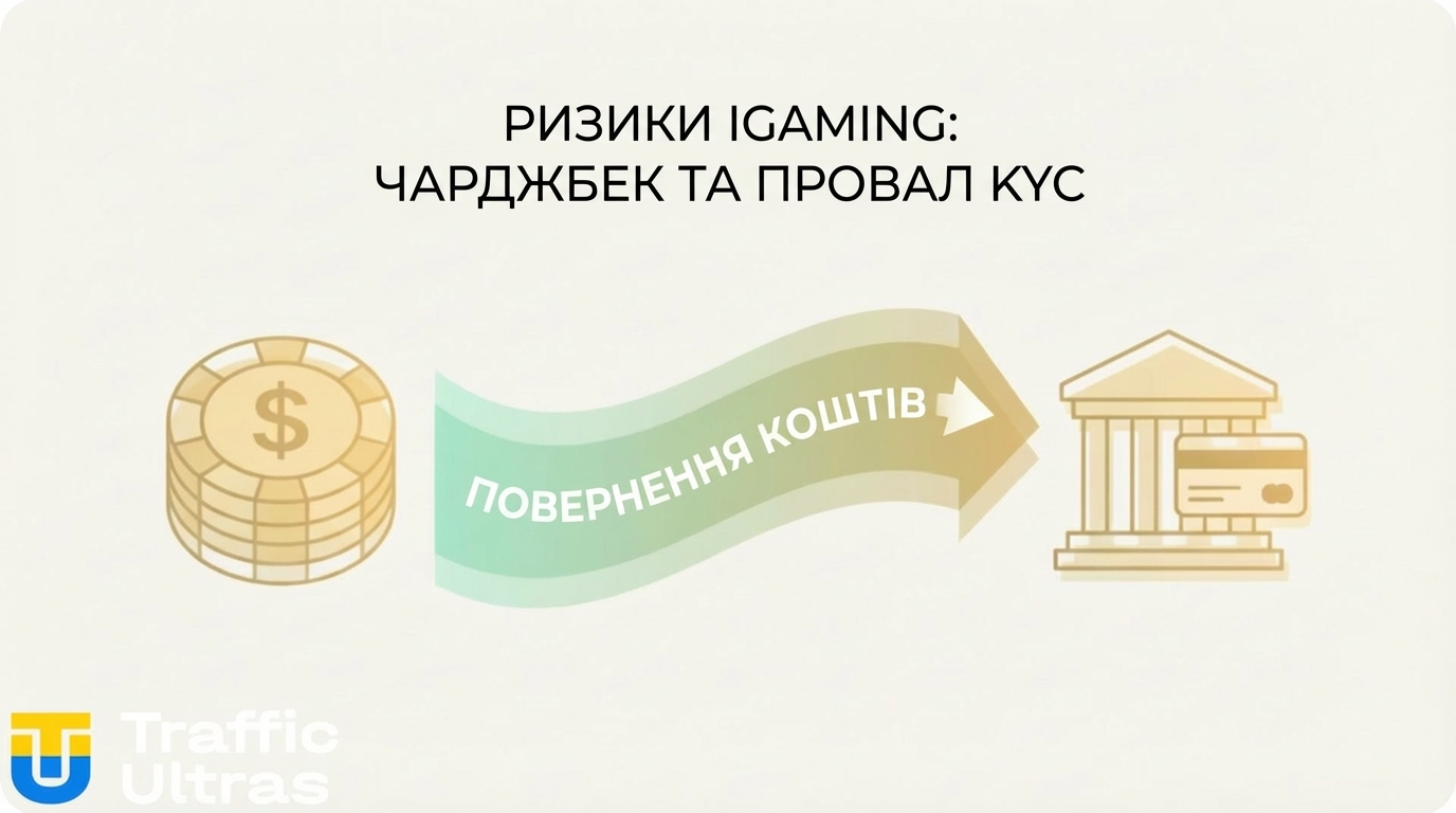  Ризики chargeback для онлайн-казино при використанні вкрадених коштів.
