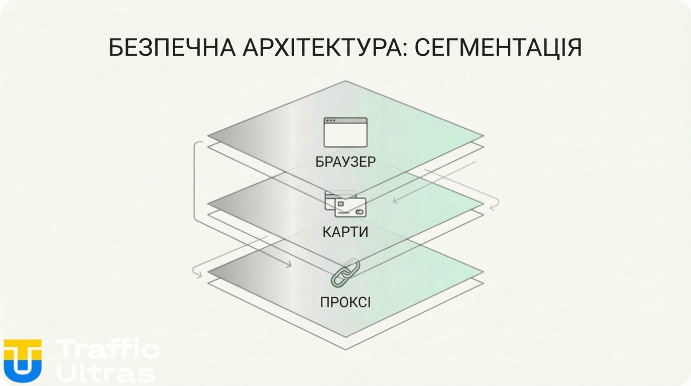 Схема безпечної архітектури платежів в арбітражній команді.