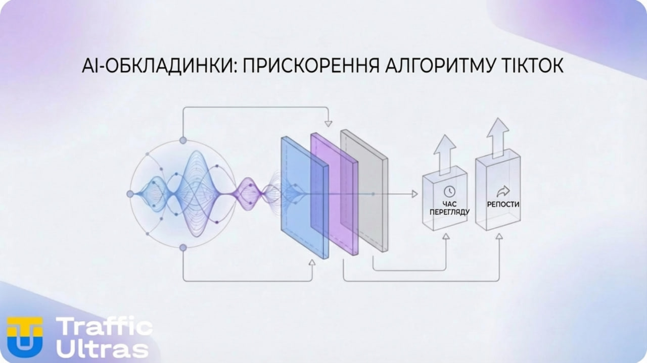 Схема арбітражної воронки: перелив УБТ трафіку з TikTok у Telegram через Instagram.