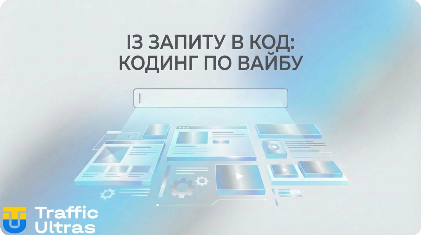  Інтерфейс Google Stitch: генерація дизайну з тексту.