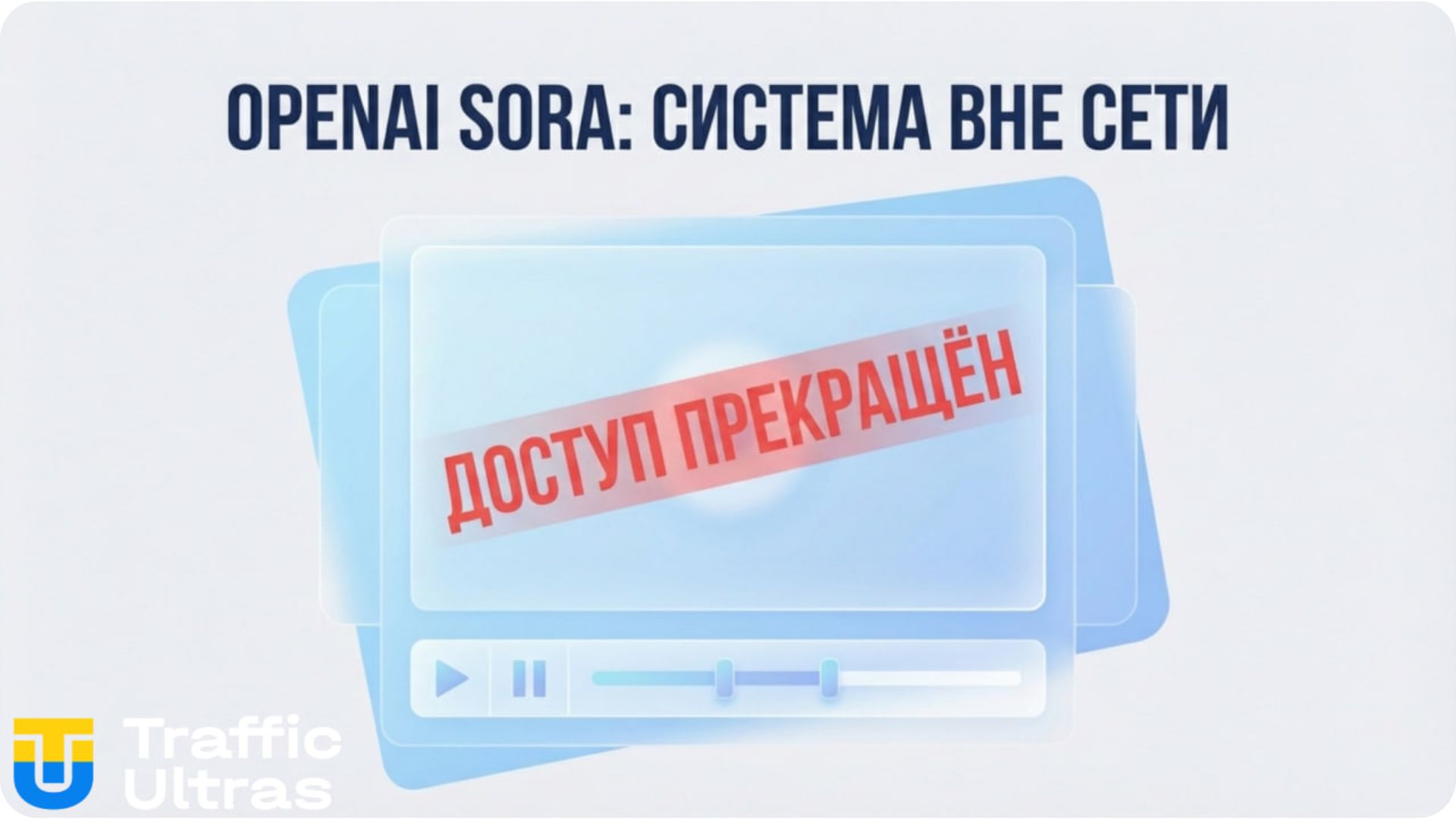 Закрытие OpenAI Sora: статус системы офлайн.