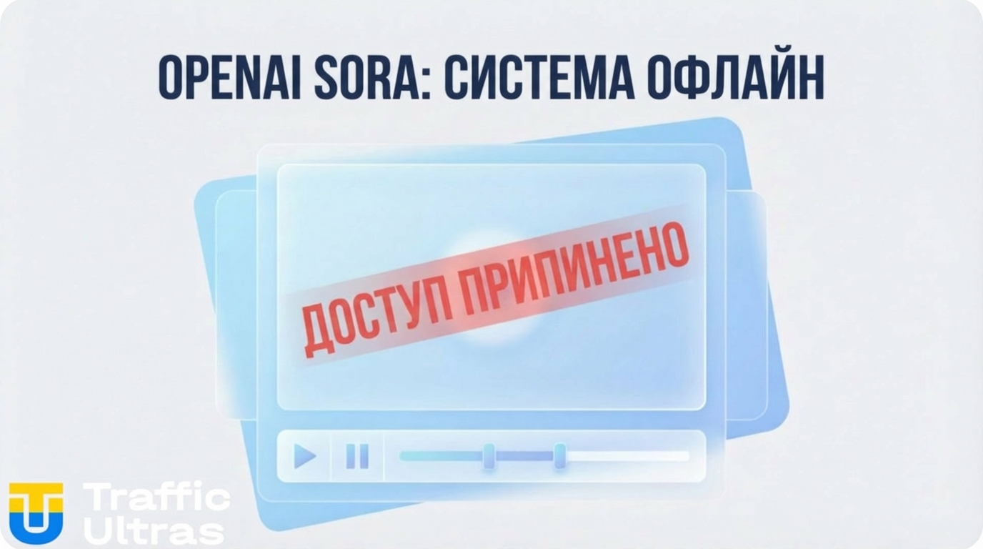 Закриття OpenAI Sora: статус системи офлайн.