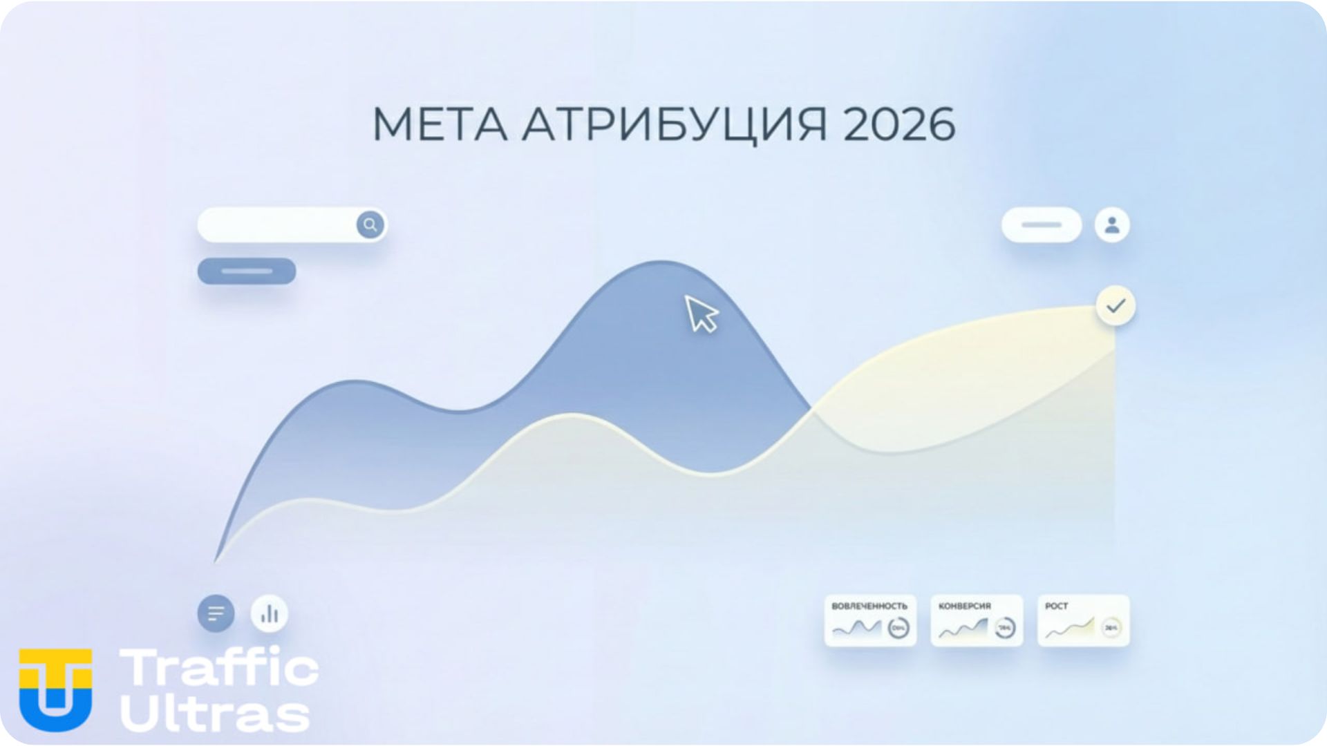 Инфографика атрибуции Meta 2026: сравнение кликов и конверсий.