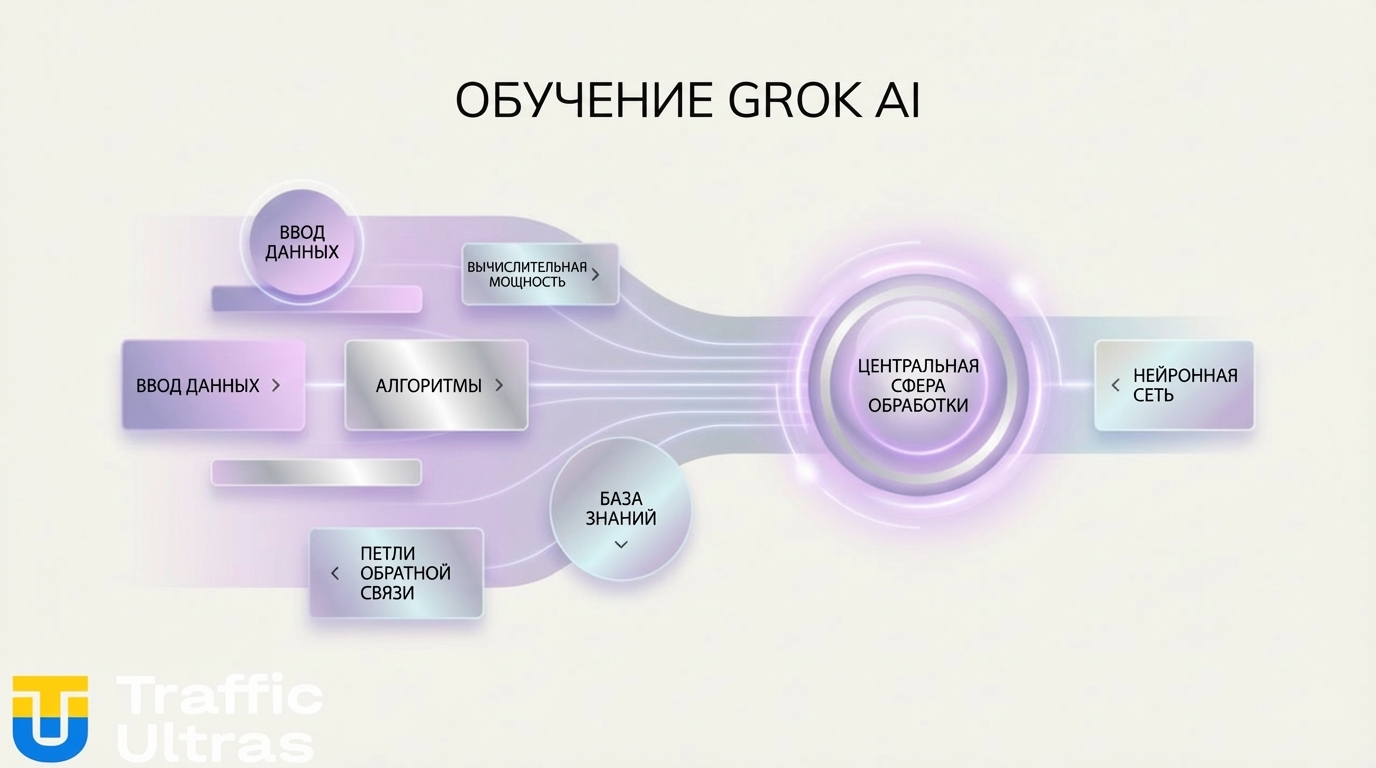 Обучение нейросети Grok на качественных данных.