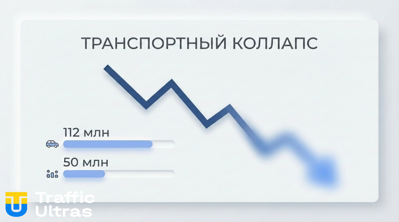 Инфографика падения органического трафика технологических изданий на 97%.