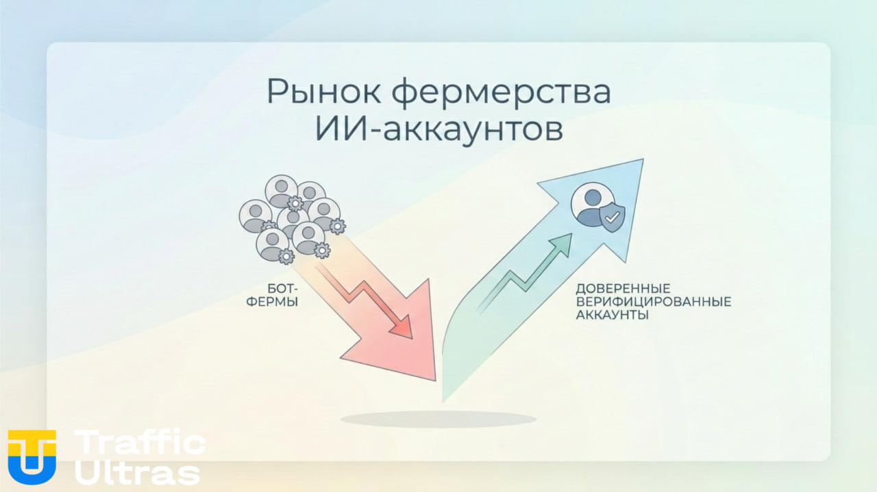 Влияние KYC в AI на арбитраж трафика: падение масс-фарма и рост трастовых аккаунтов