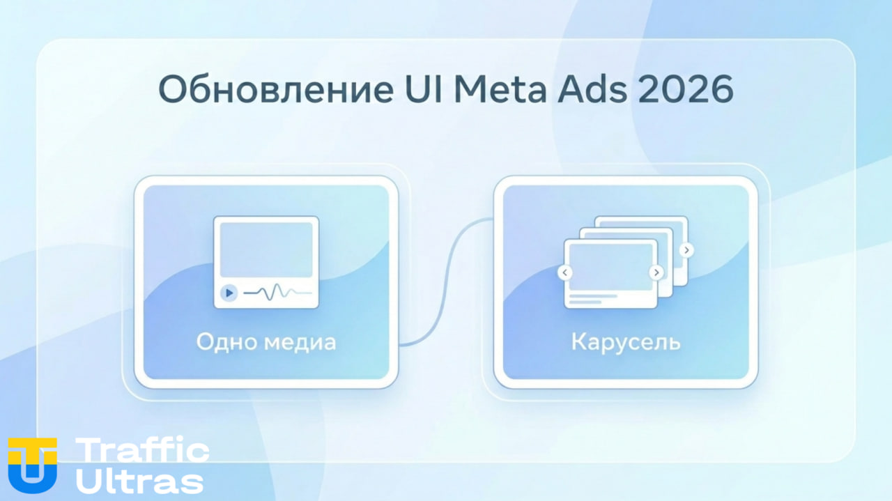  Обновление интерфейса Meta Ads Manager 2026 настройка форматов