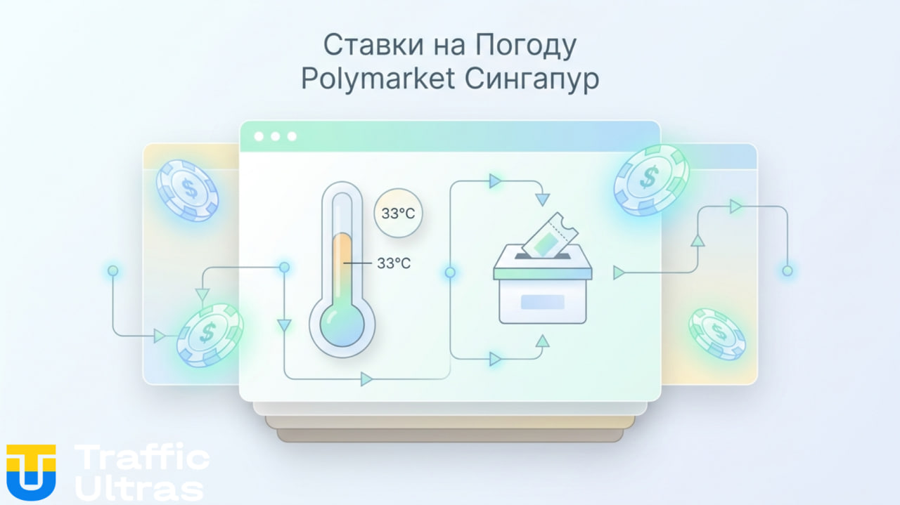 Ставки на погоду и выборы на Polymarket в Сингапуре