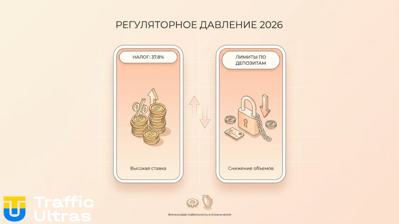Инфографика налоговых ставок и лимитов на депозиты в Нидерландах.