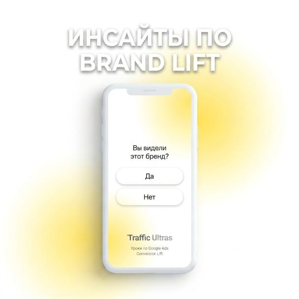 Опрос Brand Lift в YouTube и Google Ads