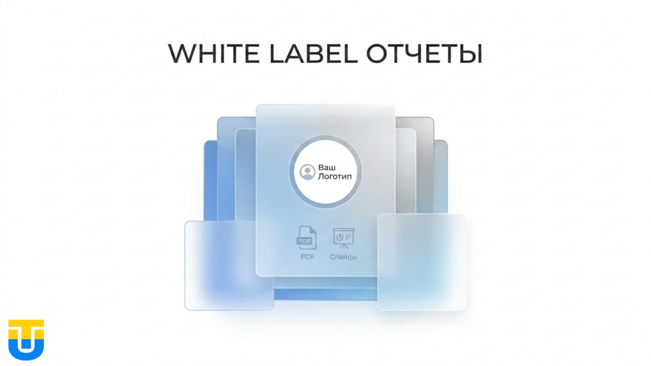 Брендированные White Label отчеты по маркетингу.