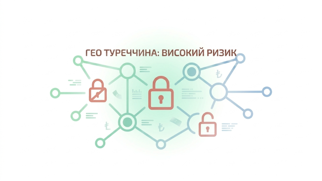 Складність прийому платежів у Туреччині 2026