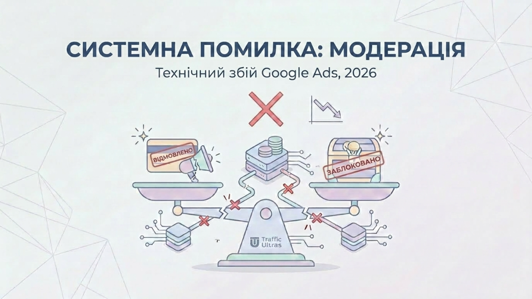 Технічний збій модерації Google Ads 2026