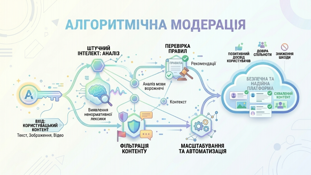 Модерація метаданих TikTok алгоритмом