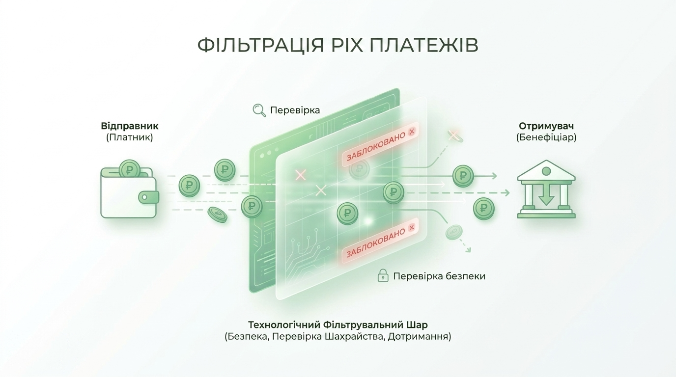 Схема блокування платежів через PIX у Бразилії для гемблінгу.