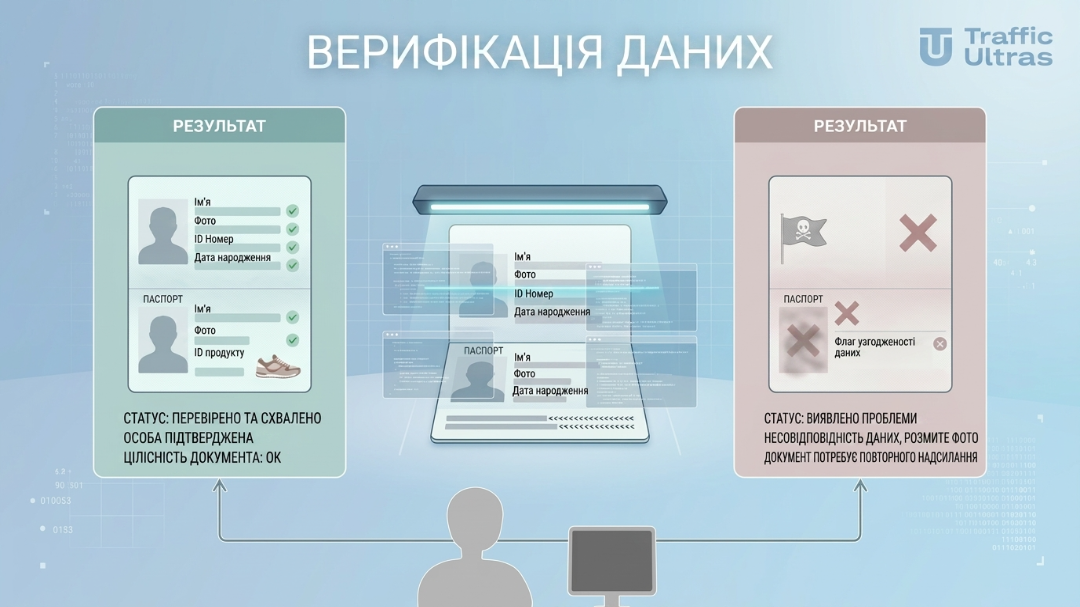 Процес верифікації документів у Google Ads