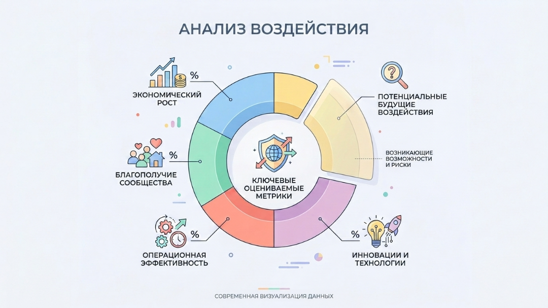 Инфографика оценки влияния минус-слов на охват.