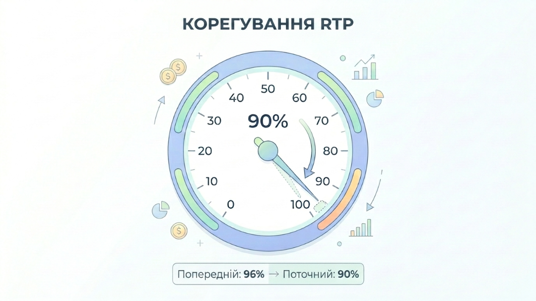 Зниження показника RTP у британських онлайн-казино