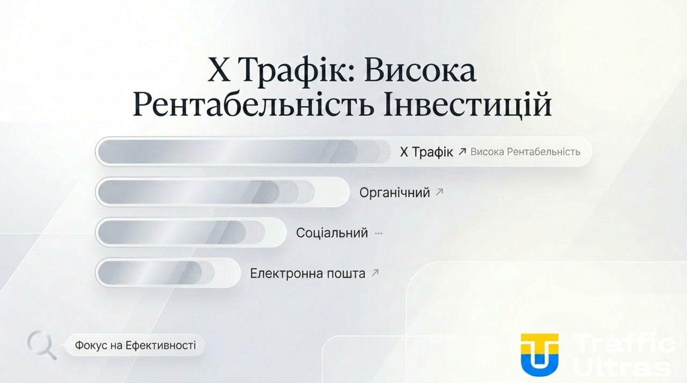 Порівняння вартості трафіку X з Facebook та TikTok 2026.