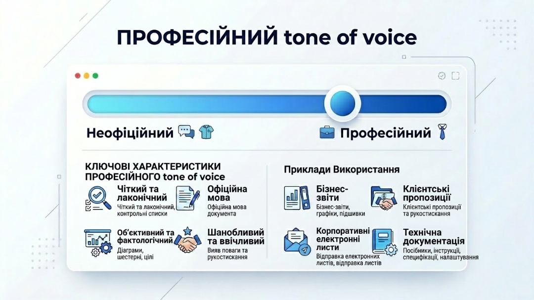 Налаштування тональності рекламних текстів у LinkedIn