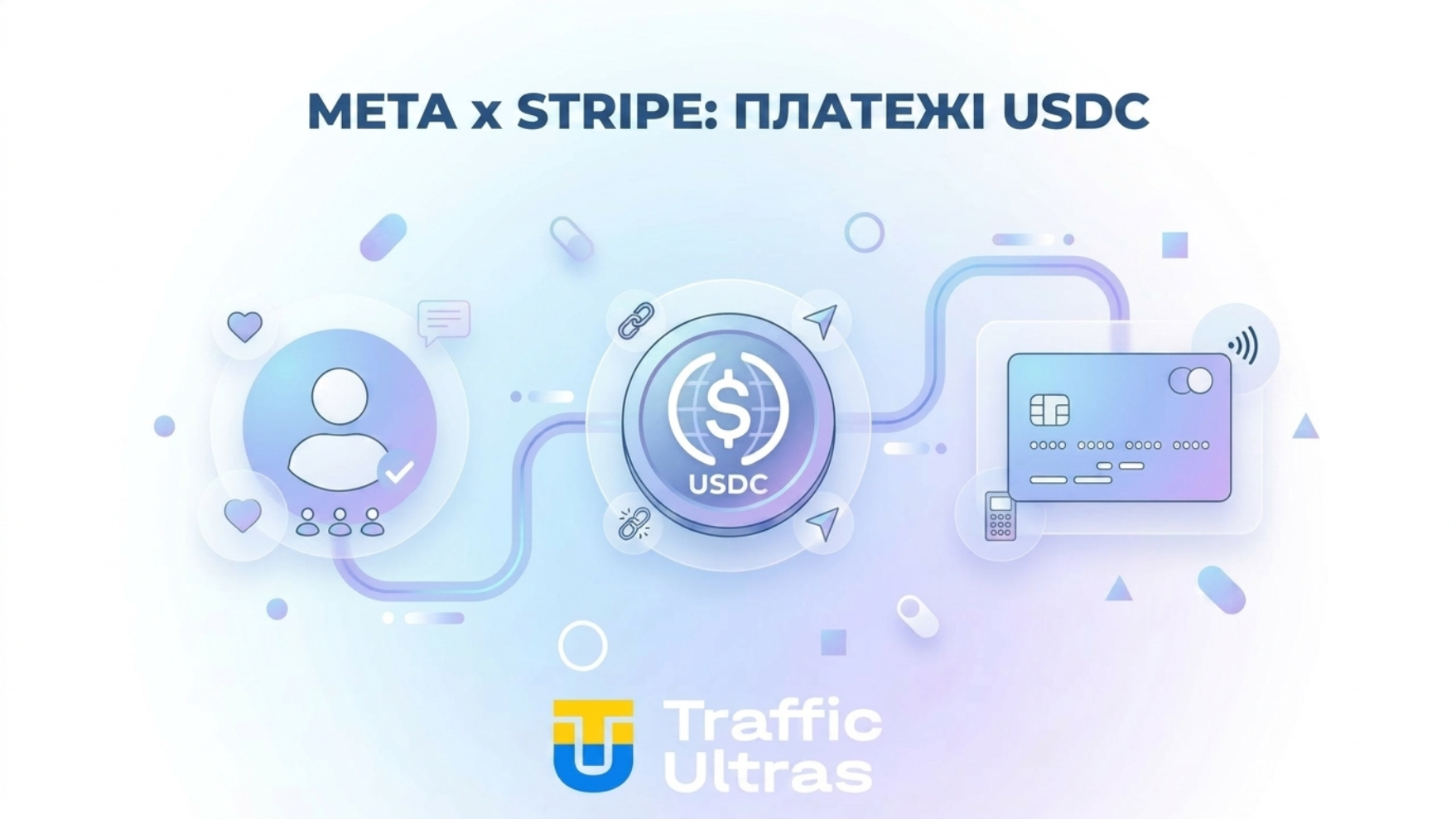 Колаборація Meta та Stripe для виплат у стейблкоїнах.