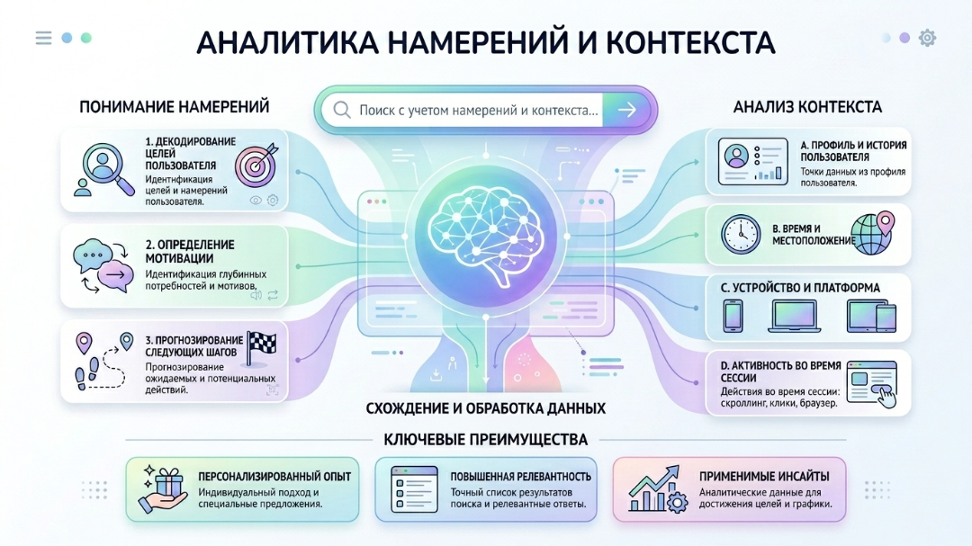 Алгоритм Google анализирует намерение пользователя вместо ключевых слов