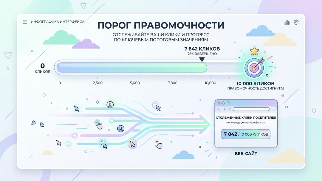 Условия активации расширения Site Visits: 10 тысяч кликов.