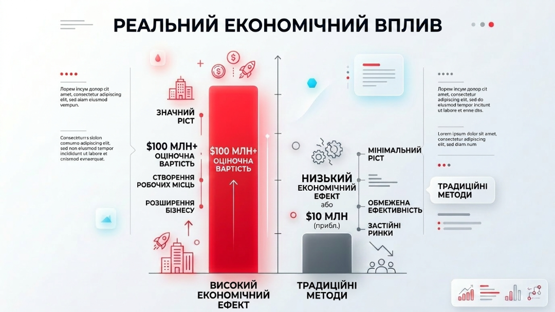  Порівняння падіння доходів та впливу на ВВП Британії.