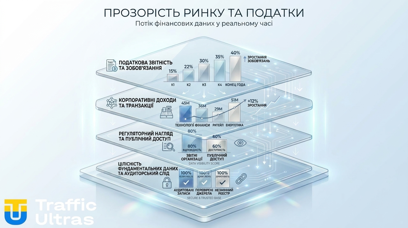 Візуалізація прозорості фінансових потоків у гемблінгу.