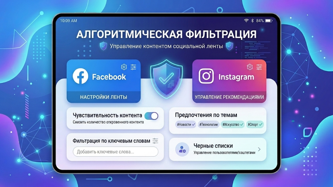  Иллюстрация модерации Meta